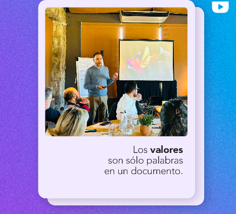¿Los valores son solo palabras en un documento?