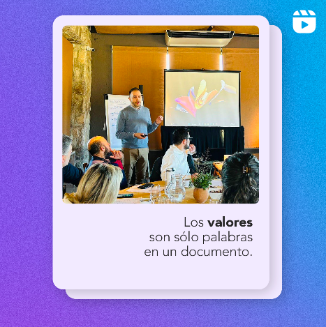 ¿Los valores son solo palabras en un documento?